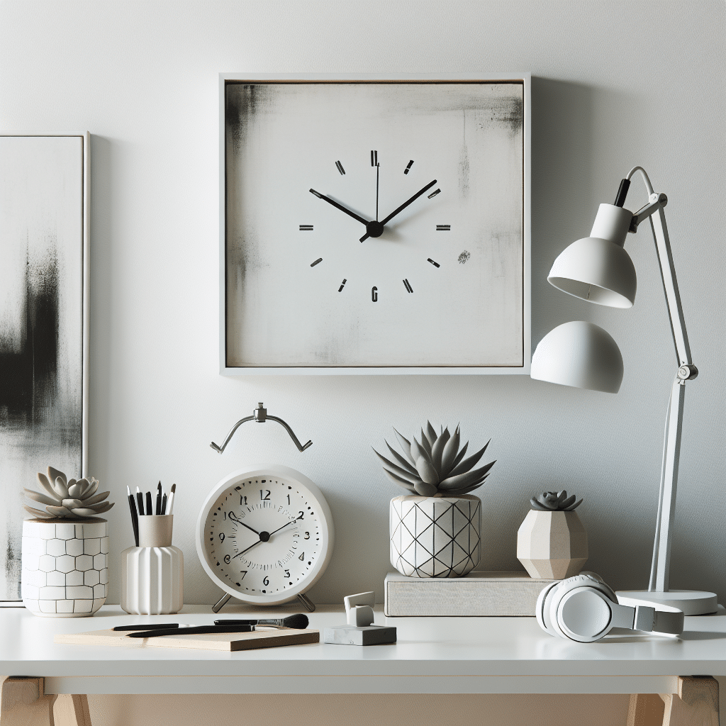 creative desk decoration ideas for minimalists