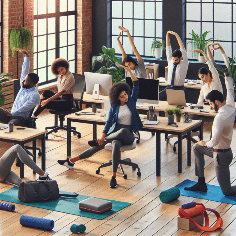 stretching exercises for desk workers