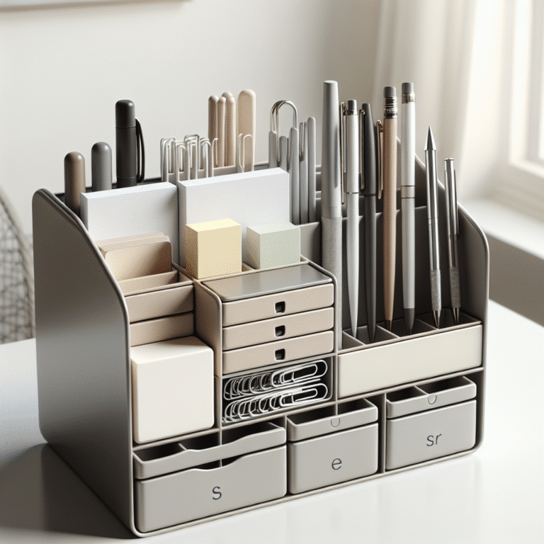 compact stationery holders for minimalists