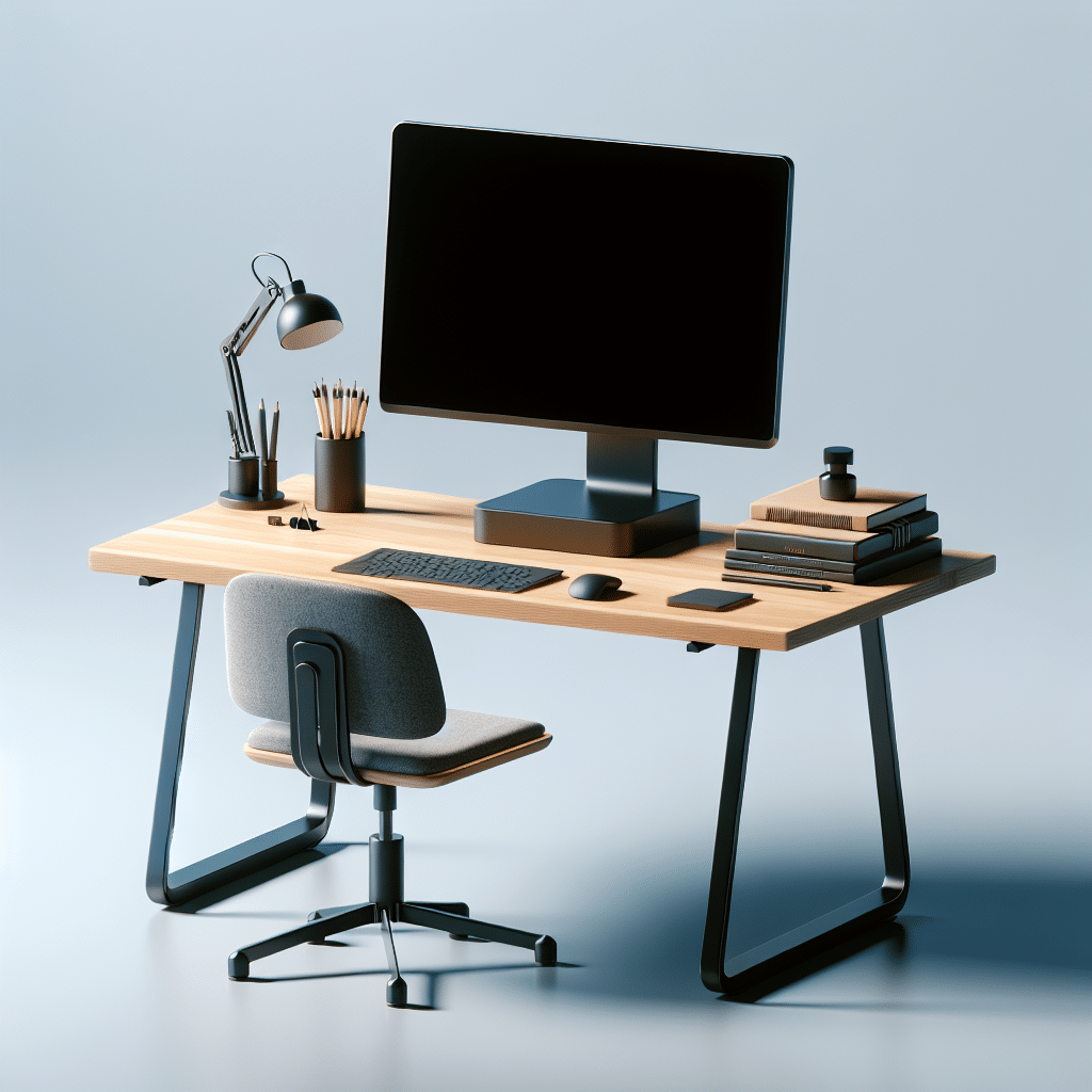 sleek monitor stands for small desks