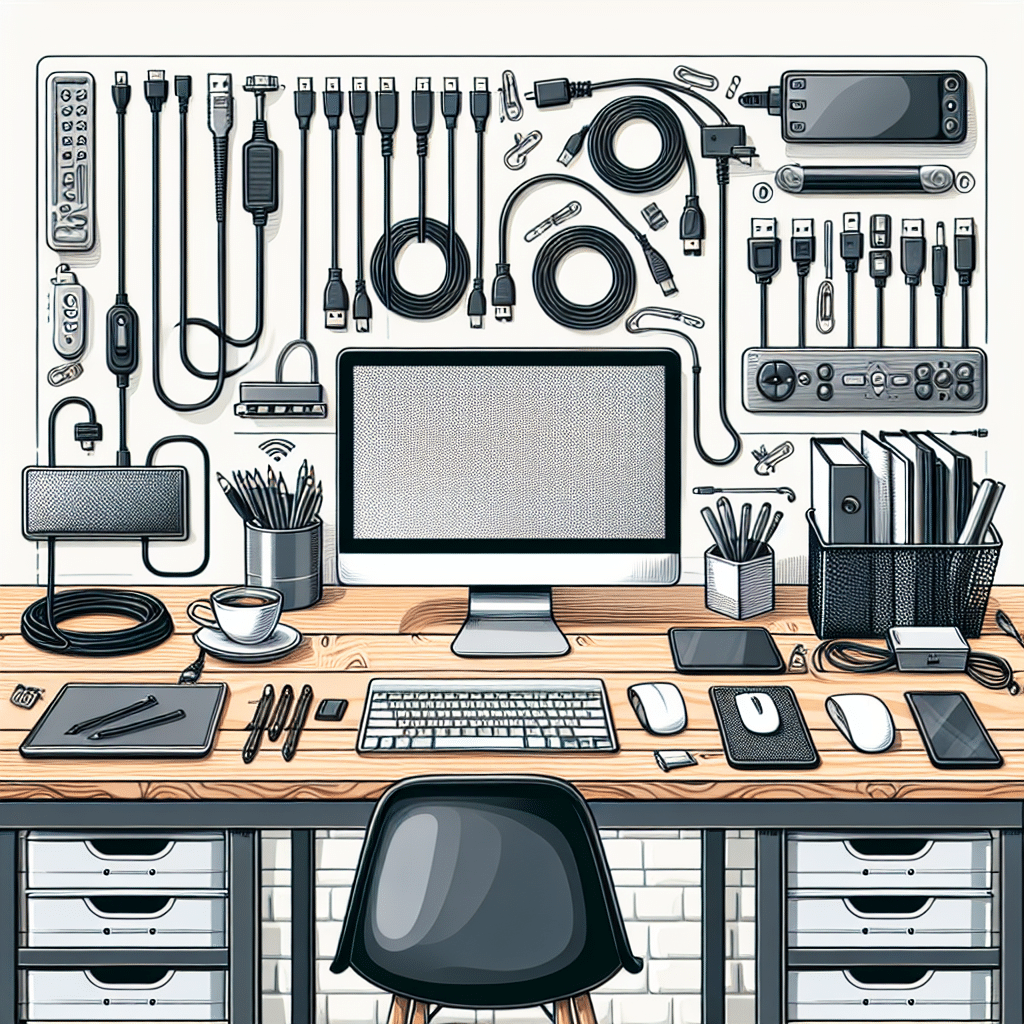 cable management strategies for home desks