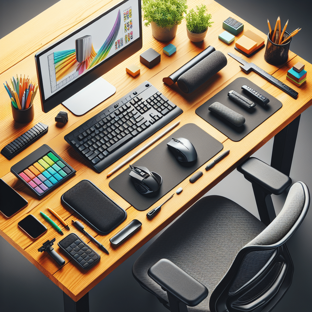 ergonomic accessories for small desks