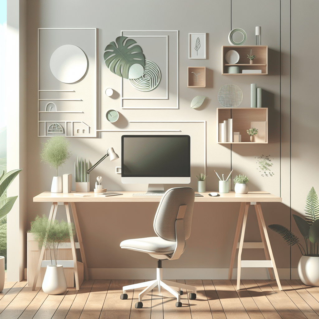 wellness hacks for minimalist home offices