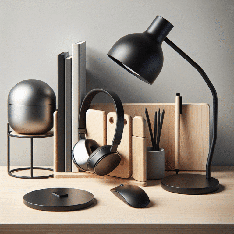 stylish minimalist office gadgets