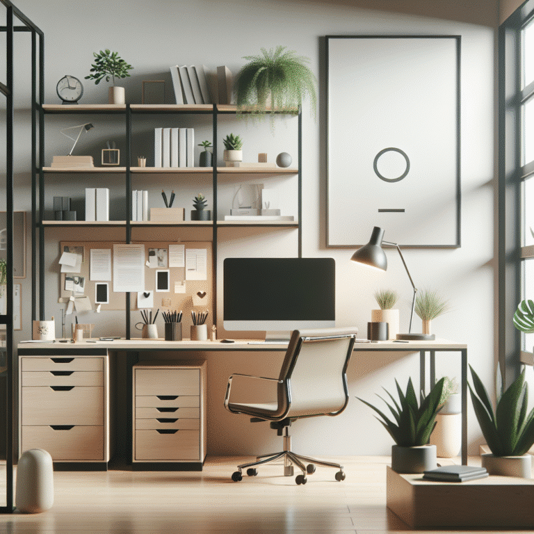 productivity-boosting minimalist office hacks