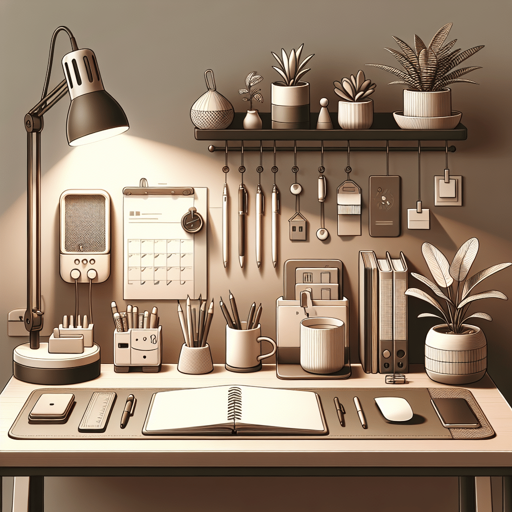 top productivity hacks for small desks