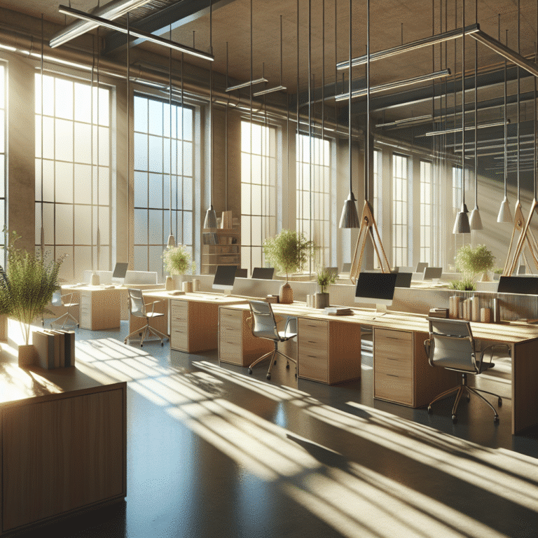 optimal desk placement techniques to harness natural light