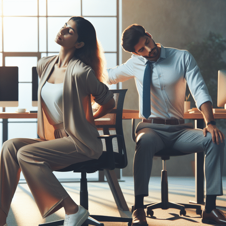 stretching exercises designed for desk workers