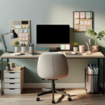 optimizing desk setup for a streamlined workflow