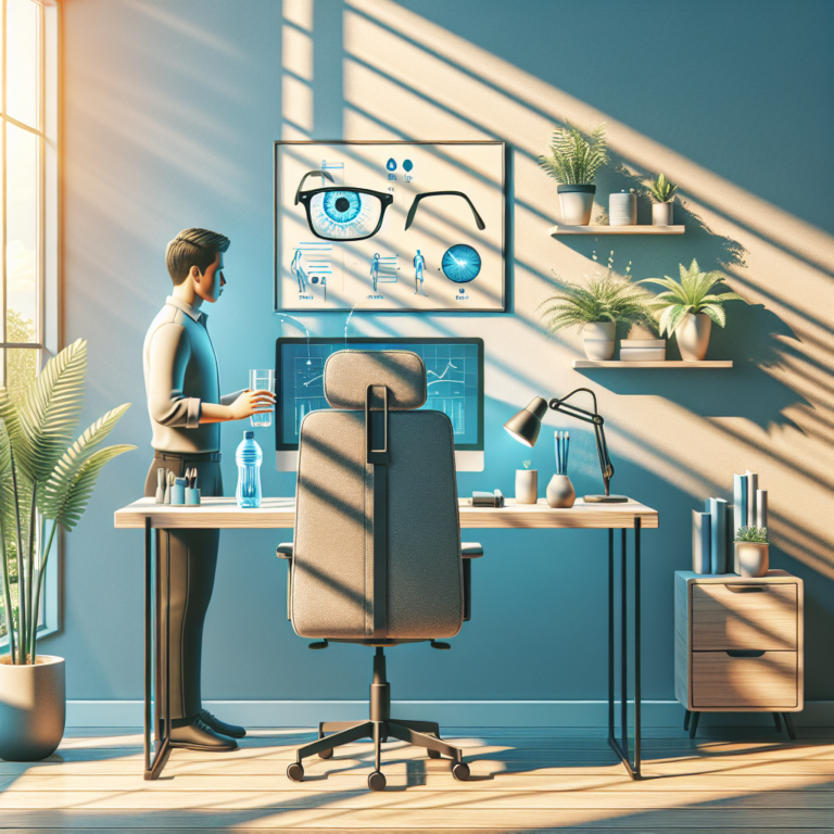Minimizing Eye Strain: Adjusting Your Home Office Setup