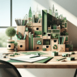 eco-friendly desk organizers for sustainable remote work