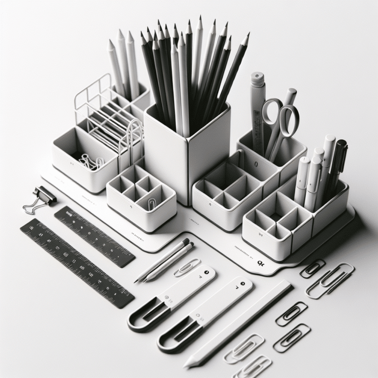 compact stationery holders for minimalist enthusiasts